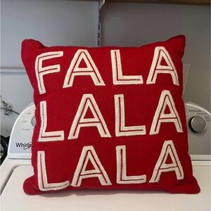 Target Red and White Holiday Pillow